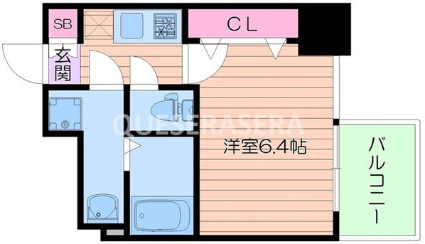 アドバンス上町台プレジールの物件間取画像